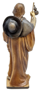 Saint Jacques de Compostelle, sculpté en bois