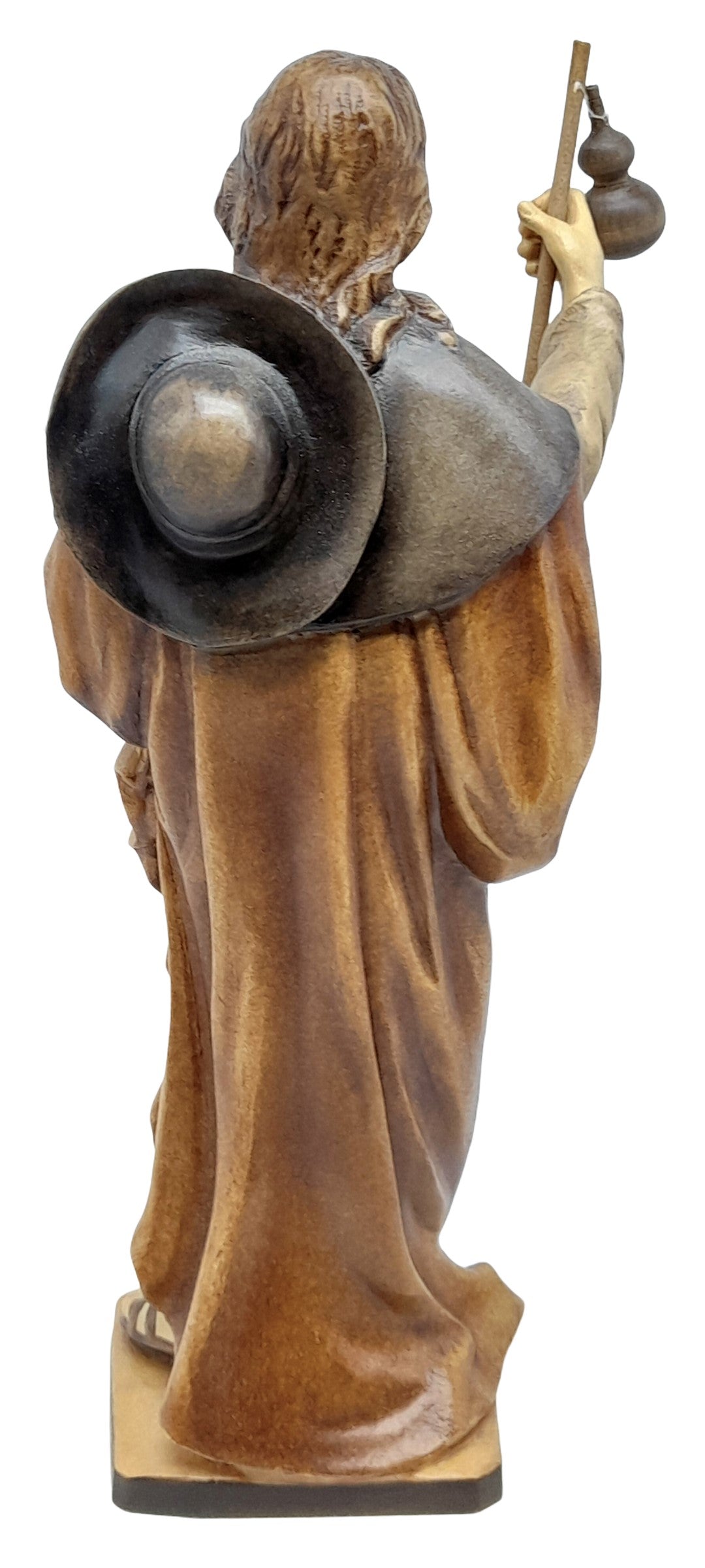 Saint Jacques de Compostelle, sculpté en bois