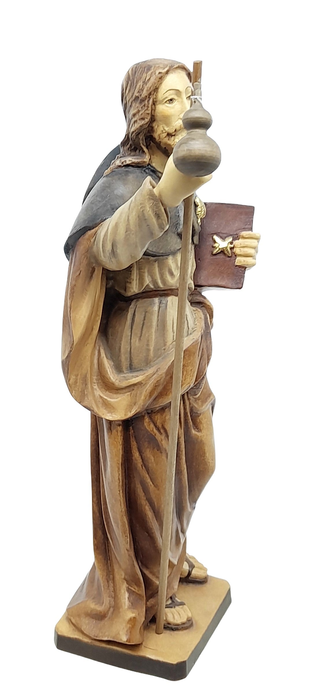 Saint Jacques de Compostelle, sculpté en bois