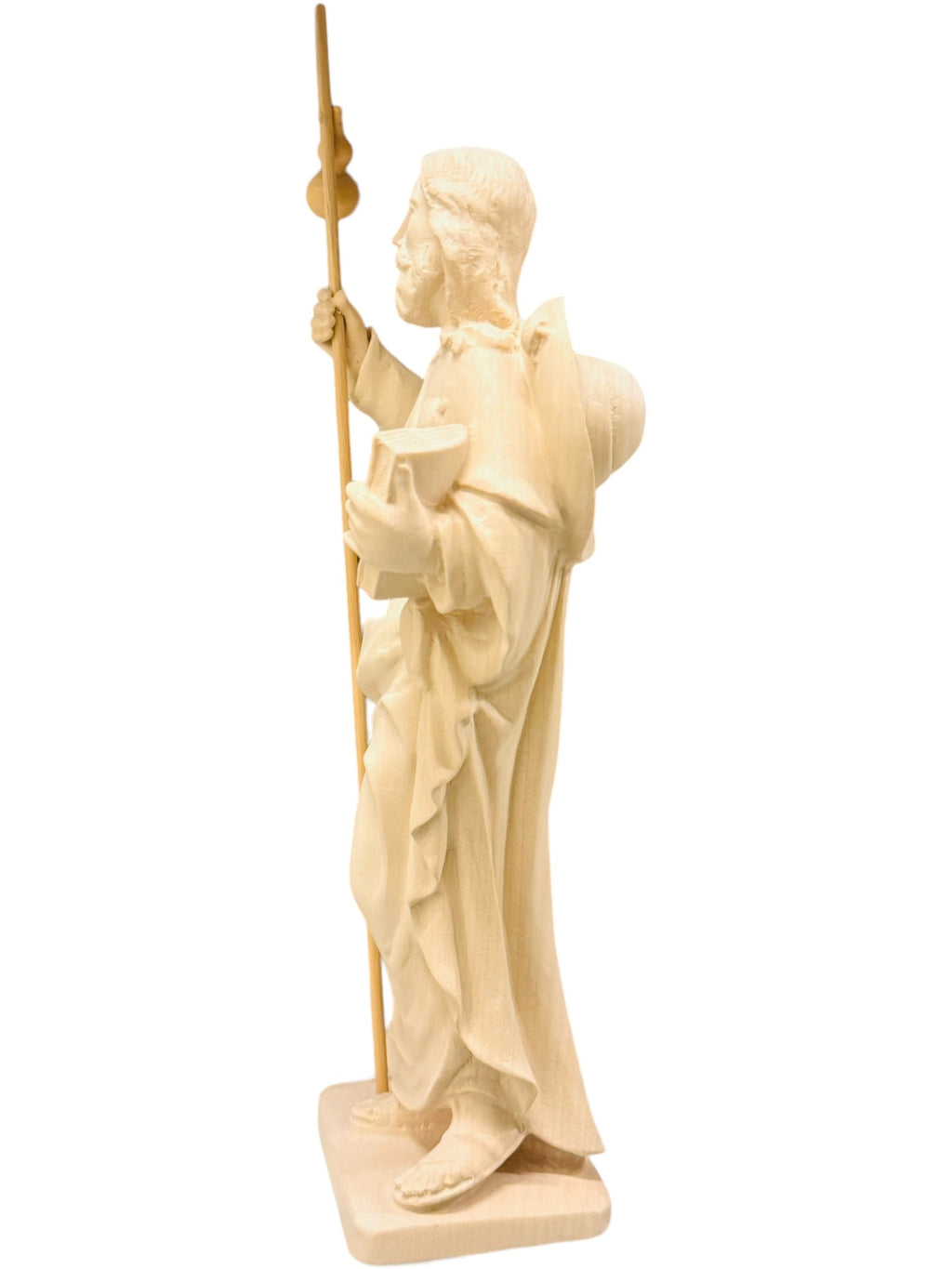 Saint Jacques de Compostelle, sculpté en bois
