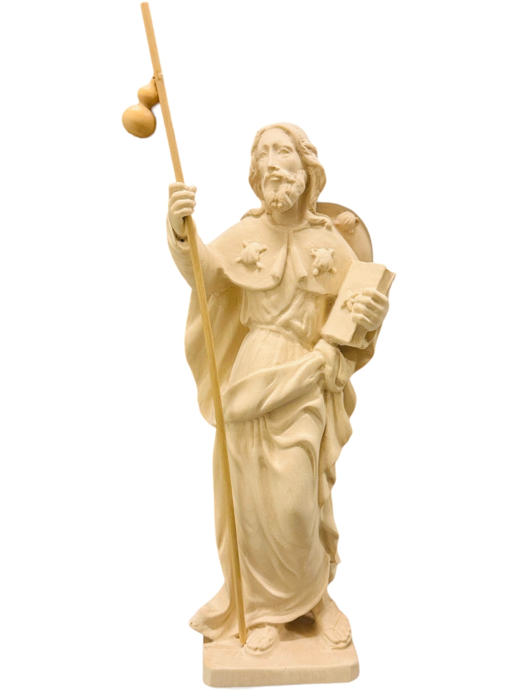Saint Jacques de Compostelle, sculpté en bois