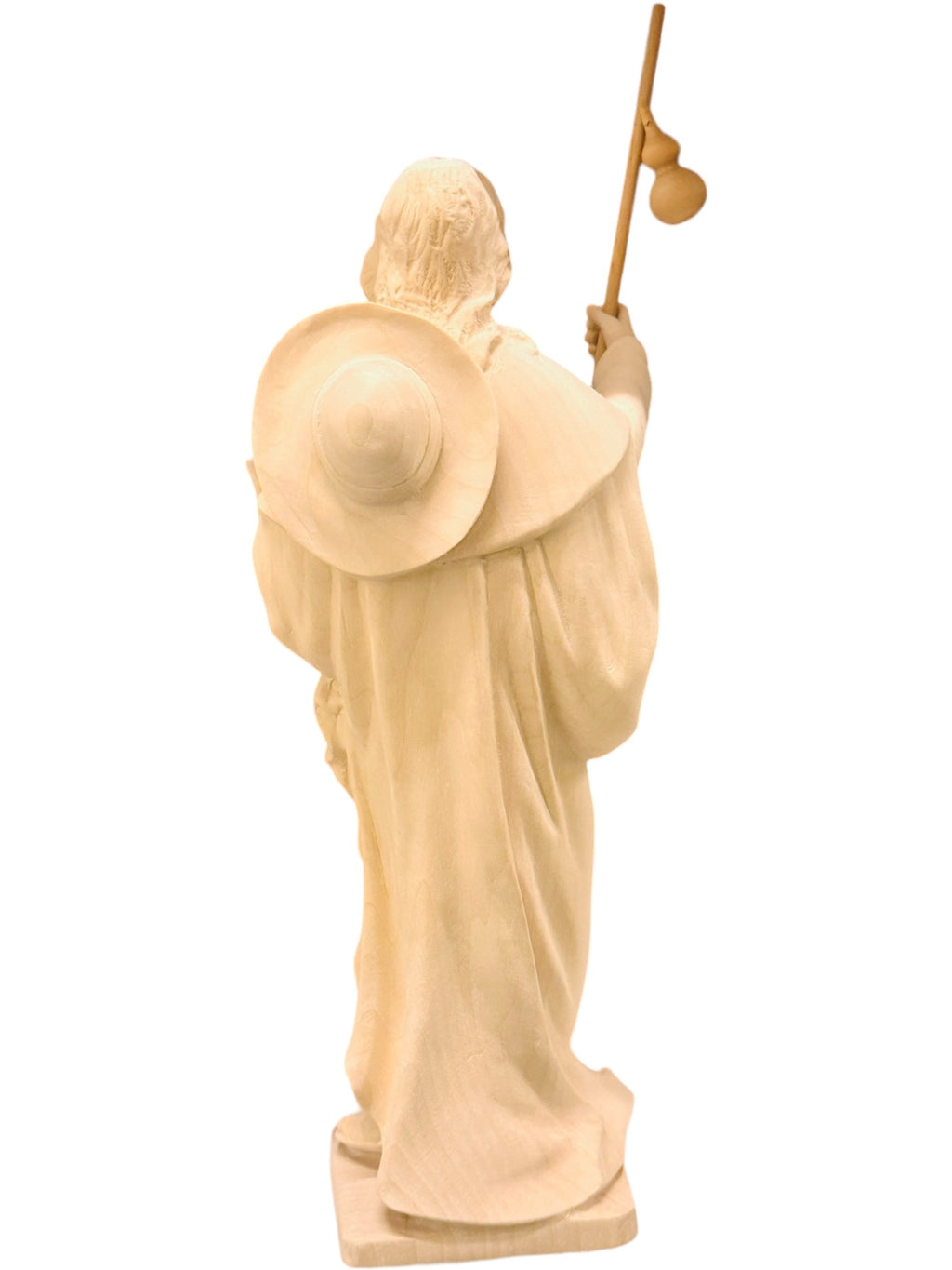 Saint Jacques de Compostelle, sculpté en bois