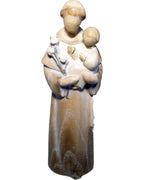 Saint Antoine en style moderne en bois