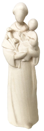 Saint Antoine en style moderne en bois