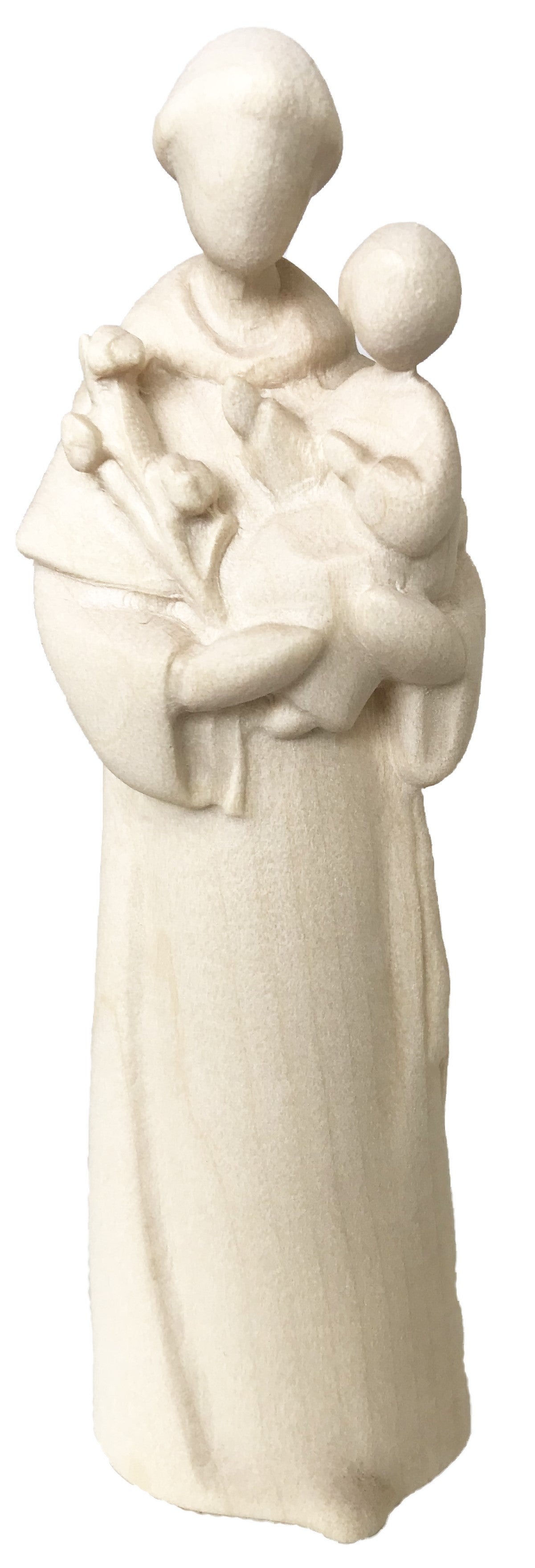 Saint Antoine en style moderne en bois