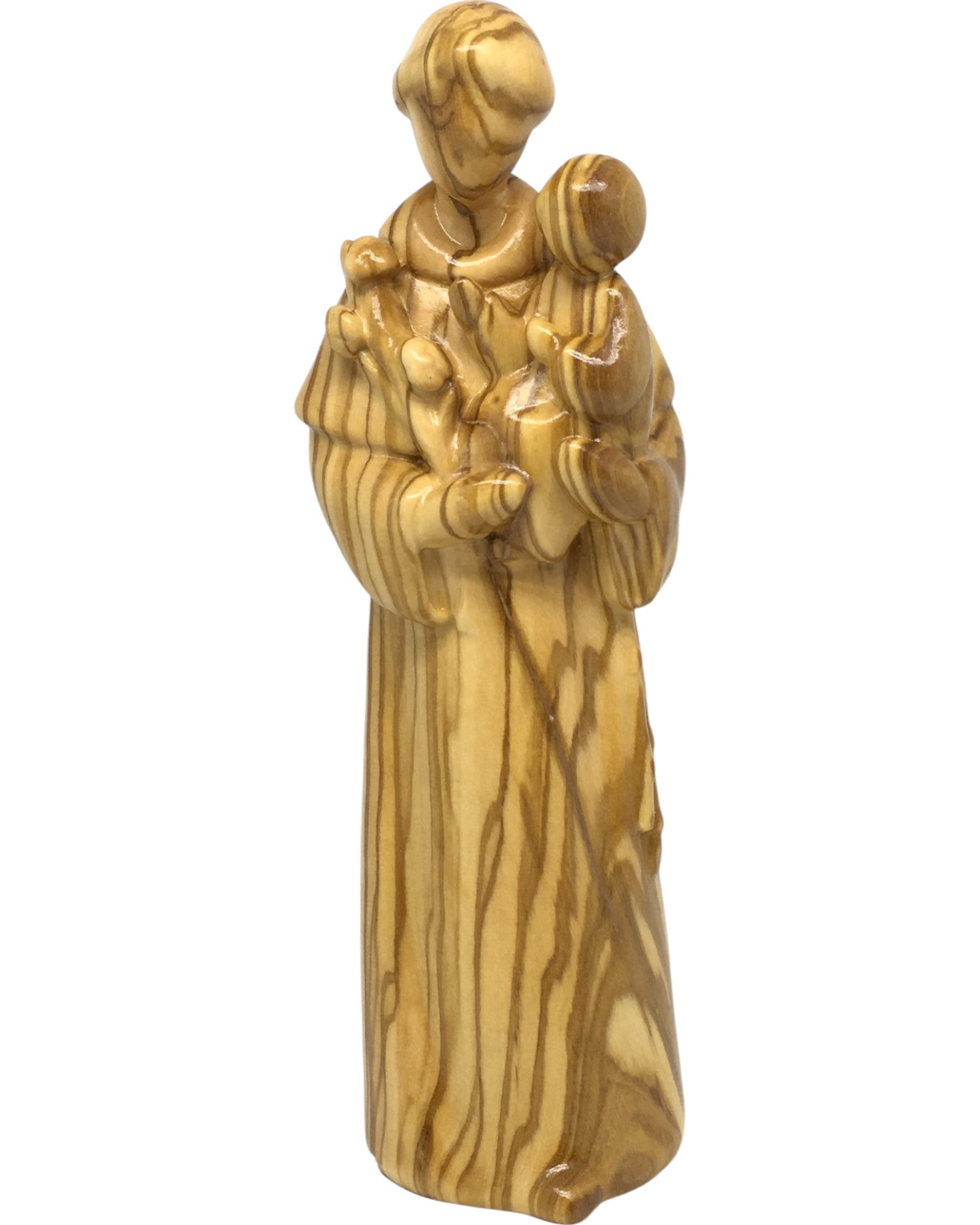 Saint Antoine en style moderne en bois