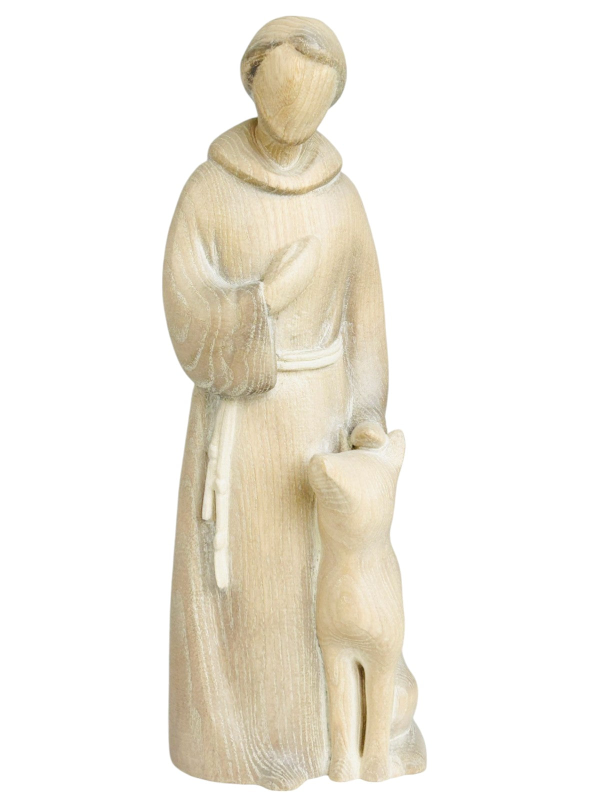 Saint François en bois de style moderne