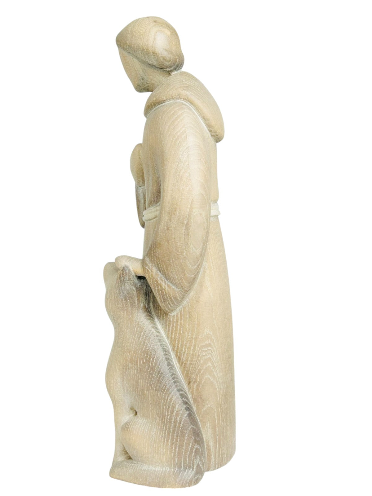 Saint François en bois de style moderne