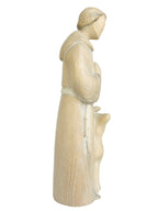 Saint François en bois de style moderne