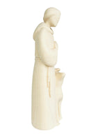 Saint François en bois de style moderne