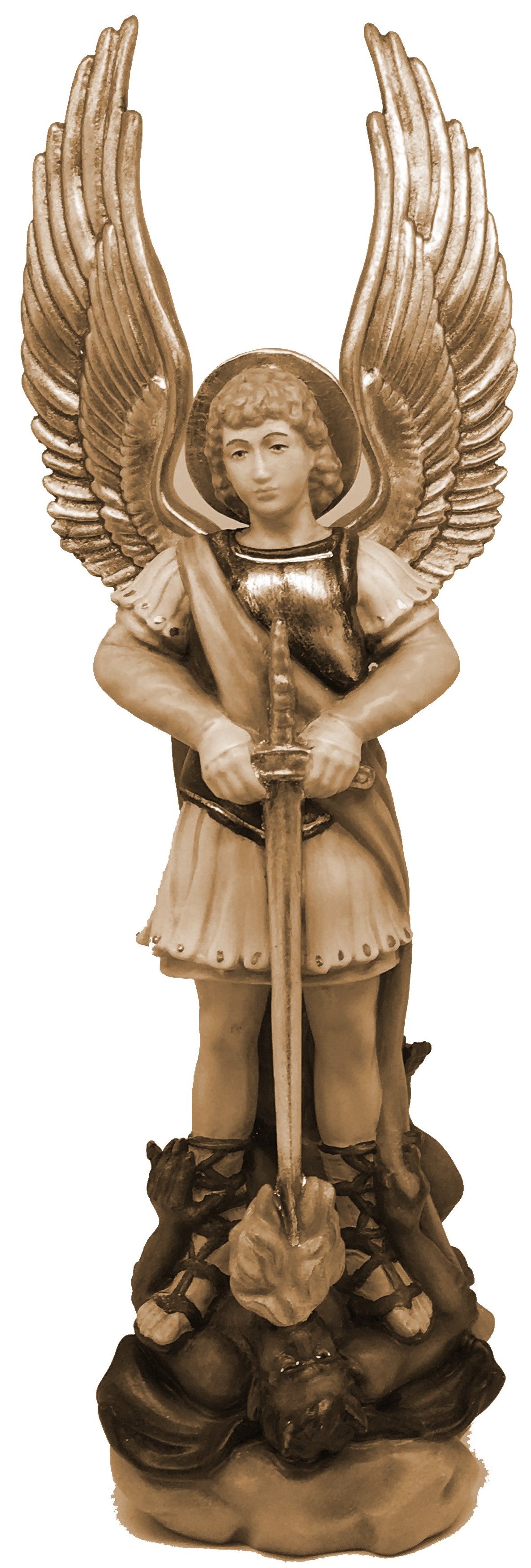Statue en fibre de verre de Saint Michel Archange