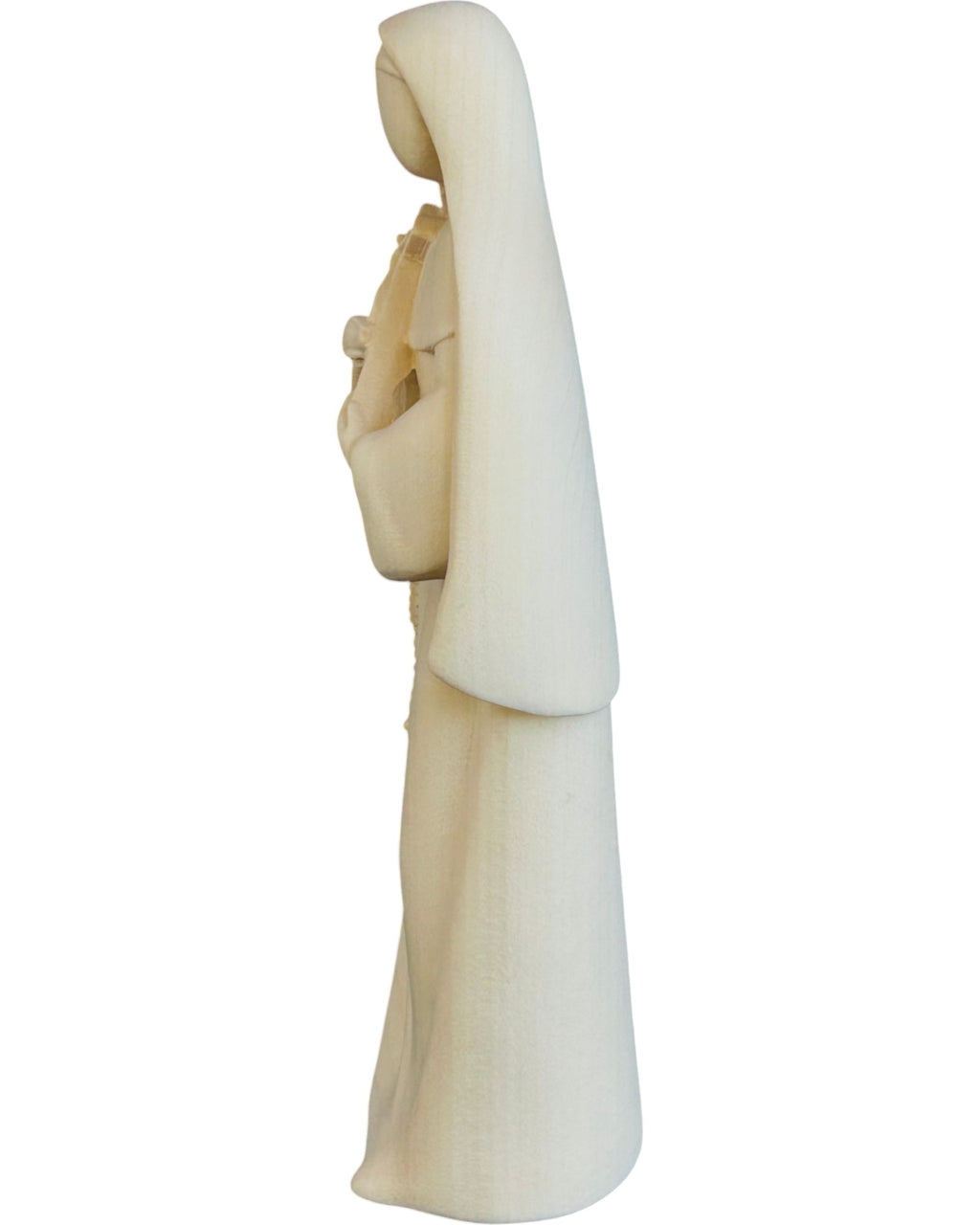 Heilige Rita der Cascia-Statue aus Holz - mit Ölfarben lasiert