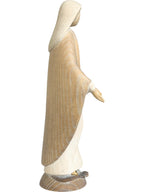 Madone miraculeuse moderne en bois