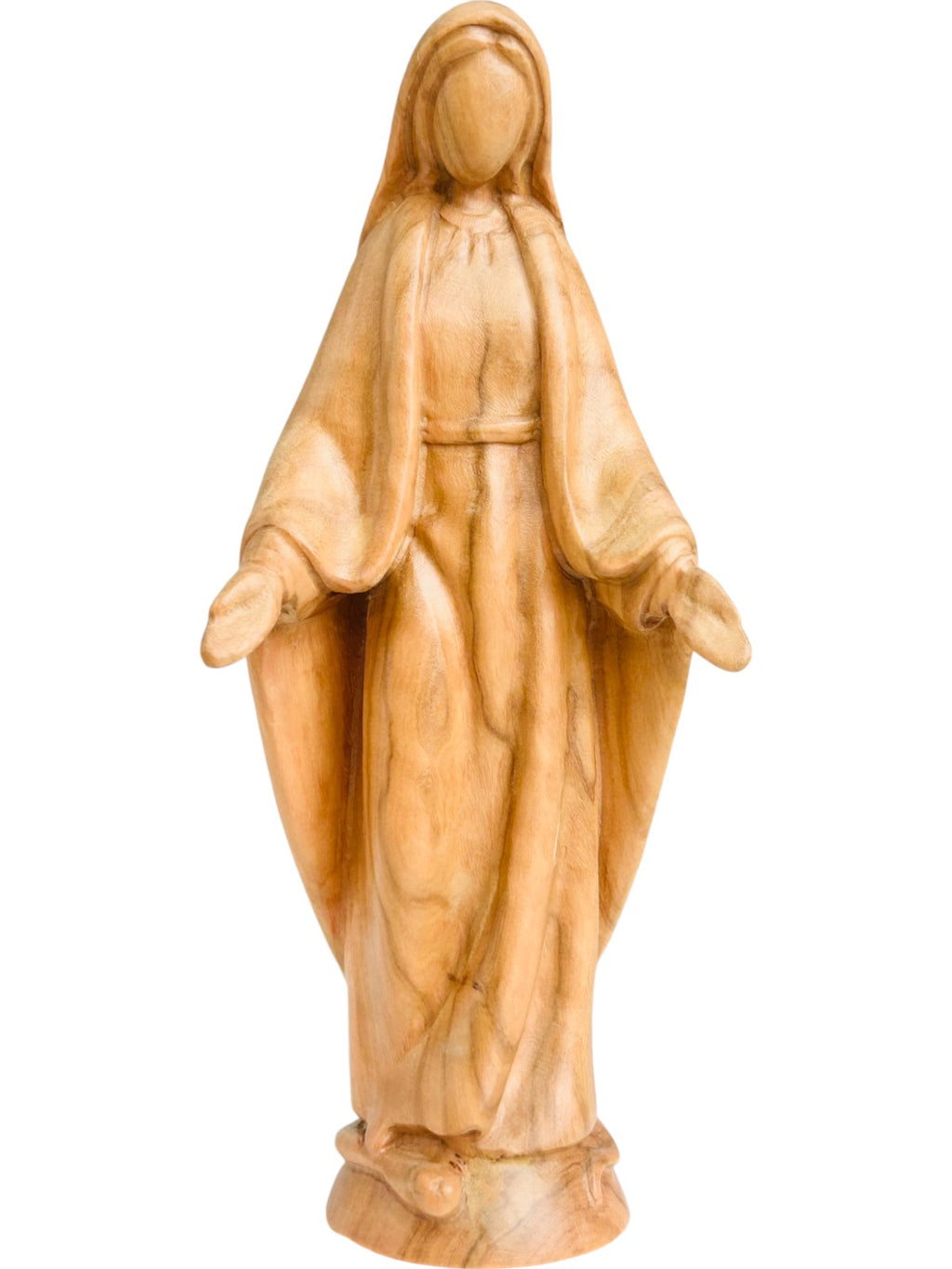 Madone miraculeuse moderne en bois