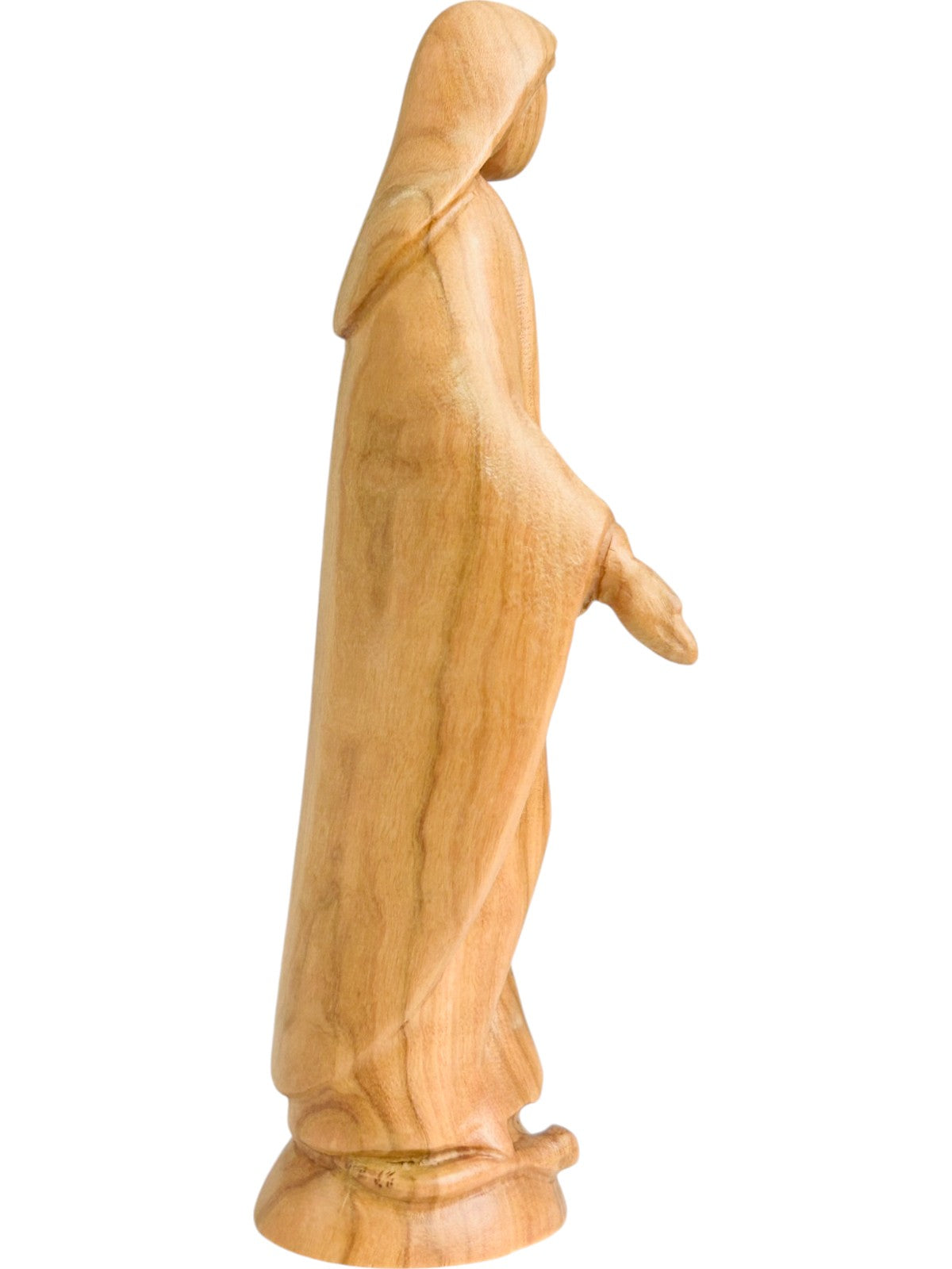 Moderne Gnadenspenderin aus Holz - Natur