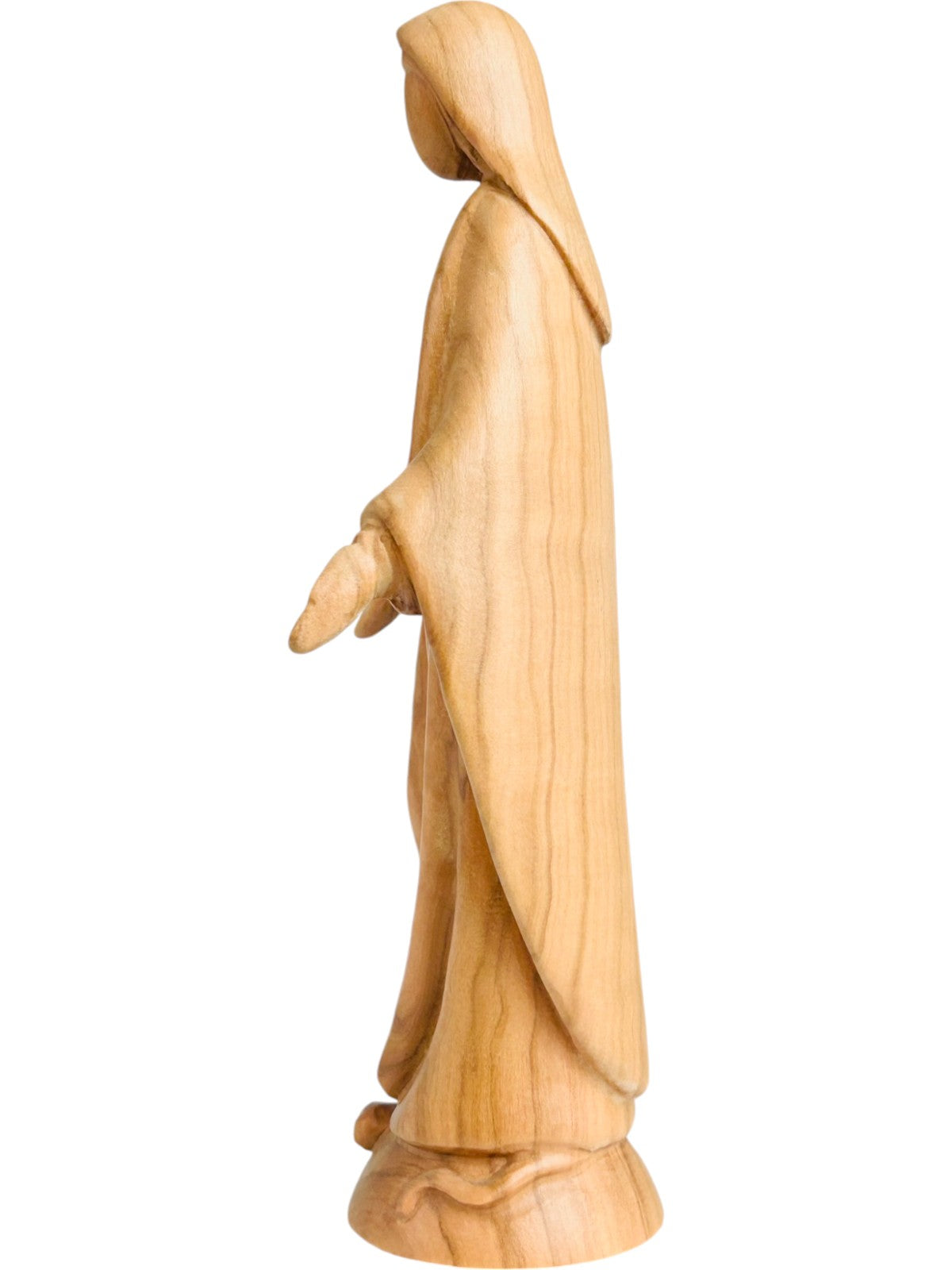 Moderne Gnadenspenderin aus Holz - Natur