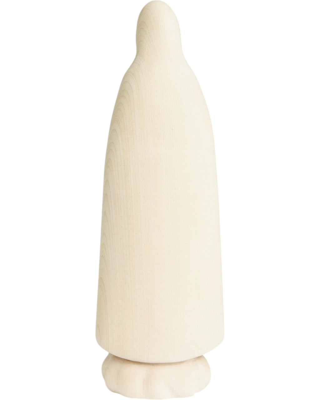 Pèlerin de Notre-Dame de Fatima en bois sculpté en style moderne