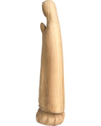 Pèlerin de Notre-Dame de Fatima en bois sculpté en style moderne