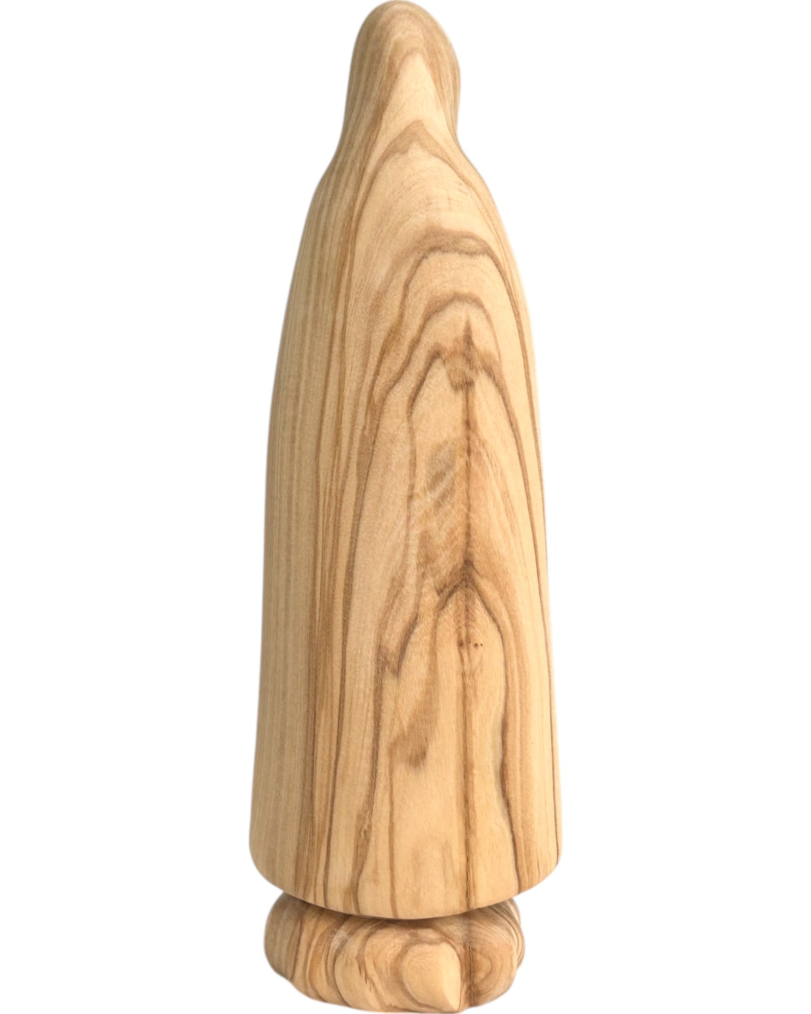Fatima Madonna aus Holz modern - mit Ölfarben lasiert