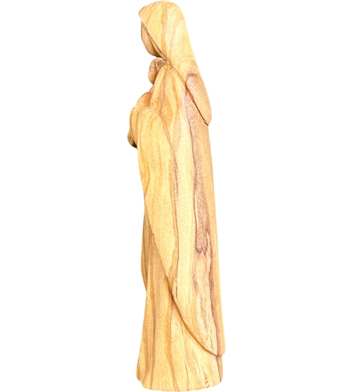 Mutter mit Kind  aus Holz - Natur