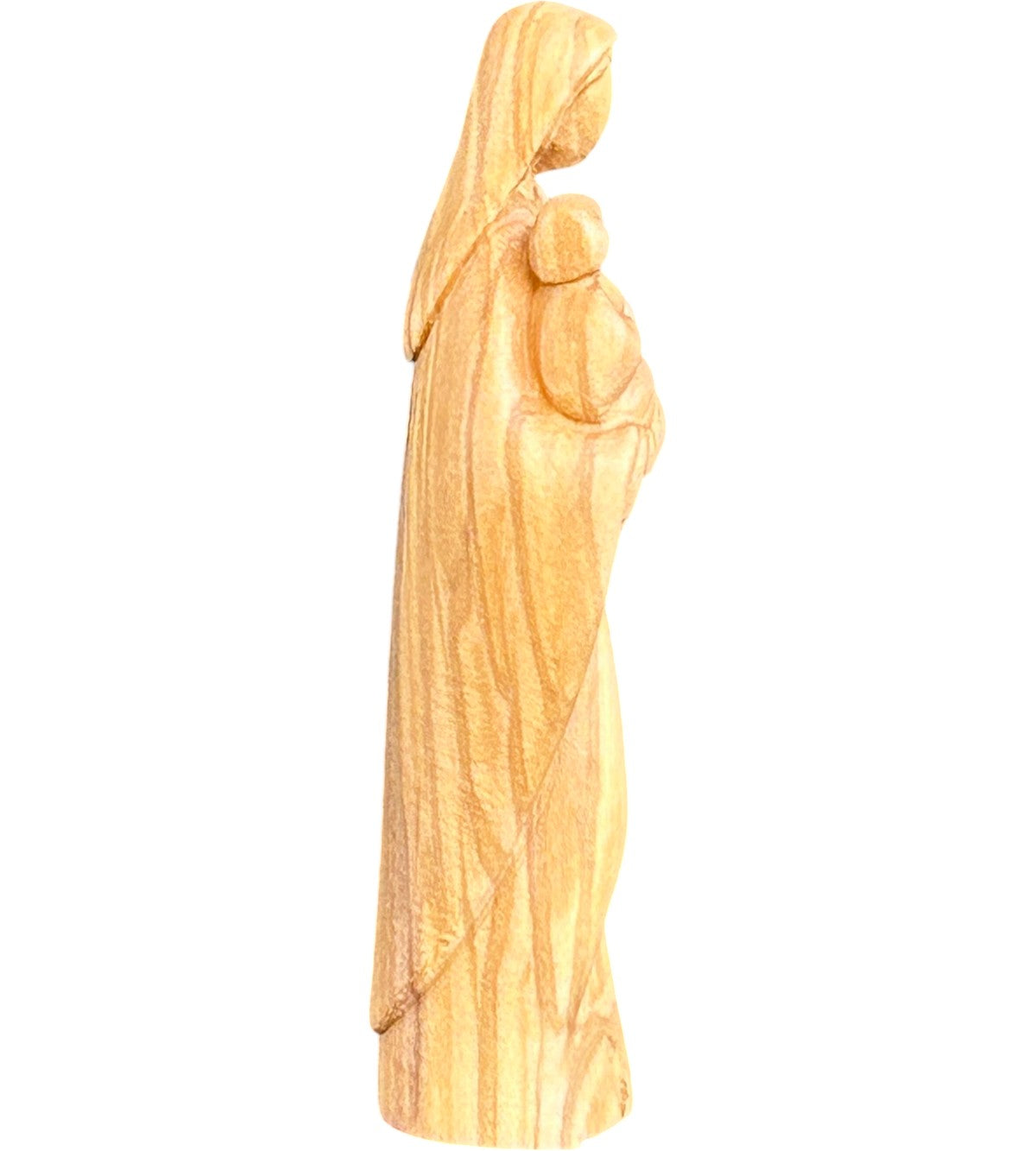 Mutter mit Kind  aus Holz - Natur