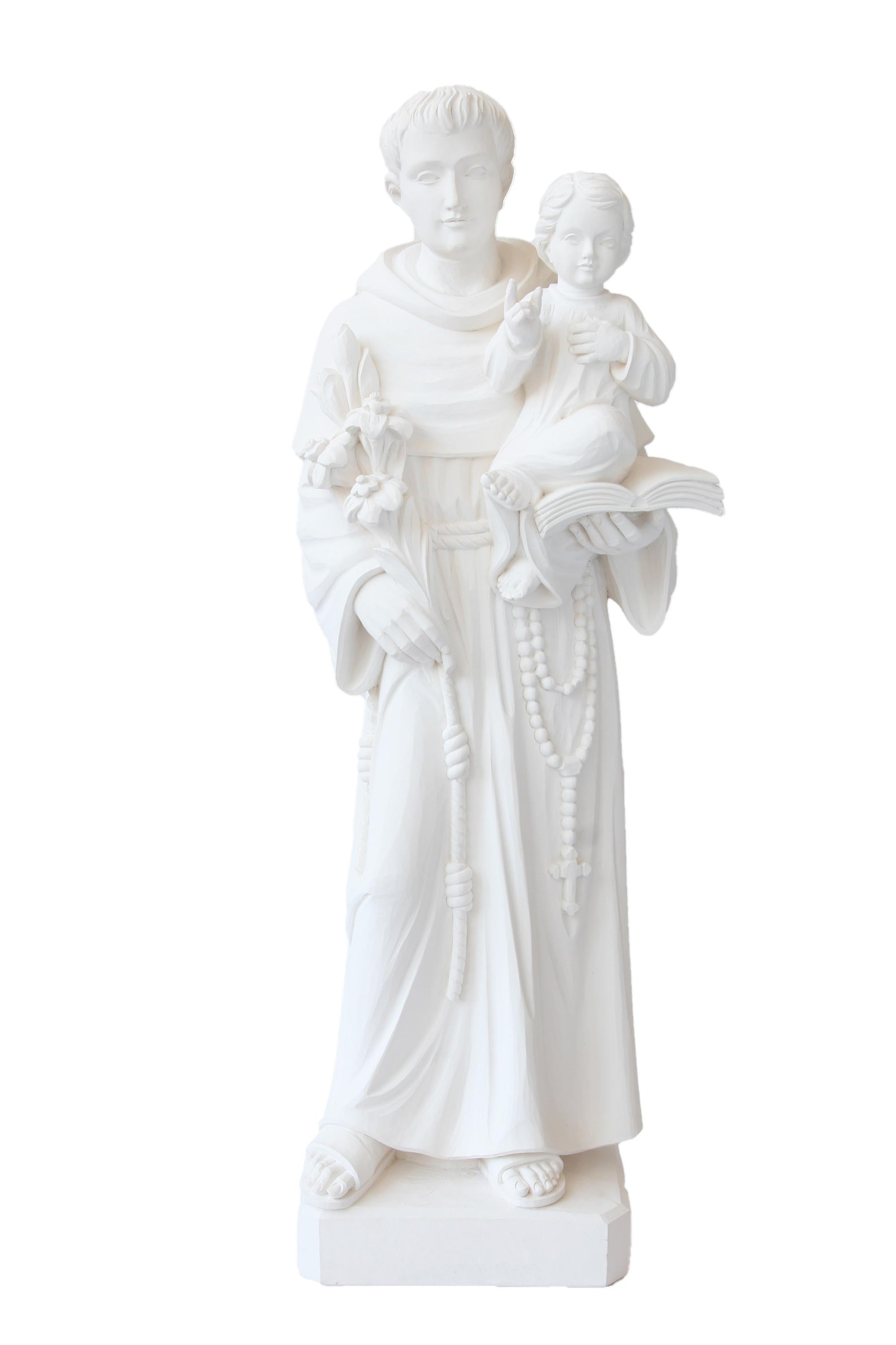 Saint Antoine en fibre de verre