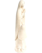 Madonna von Lourdes mit Bernadette - mit Ölfarben lasiert