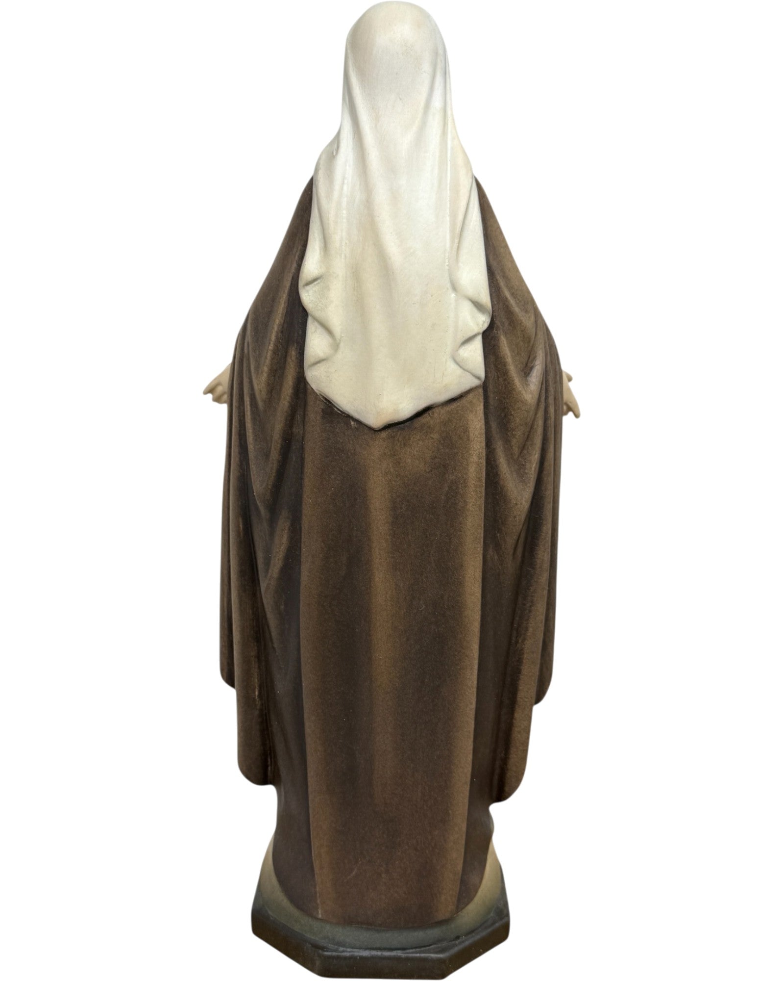 Scultura Immacolata Miracolosa – Fede scolpita nel legno