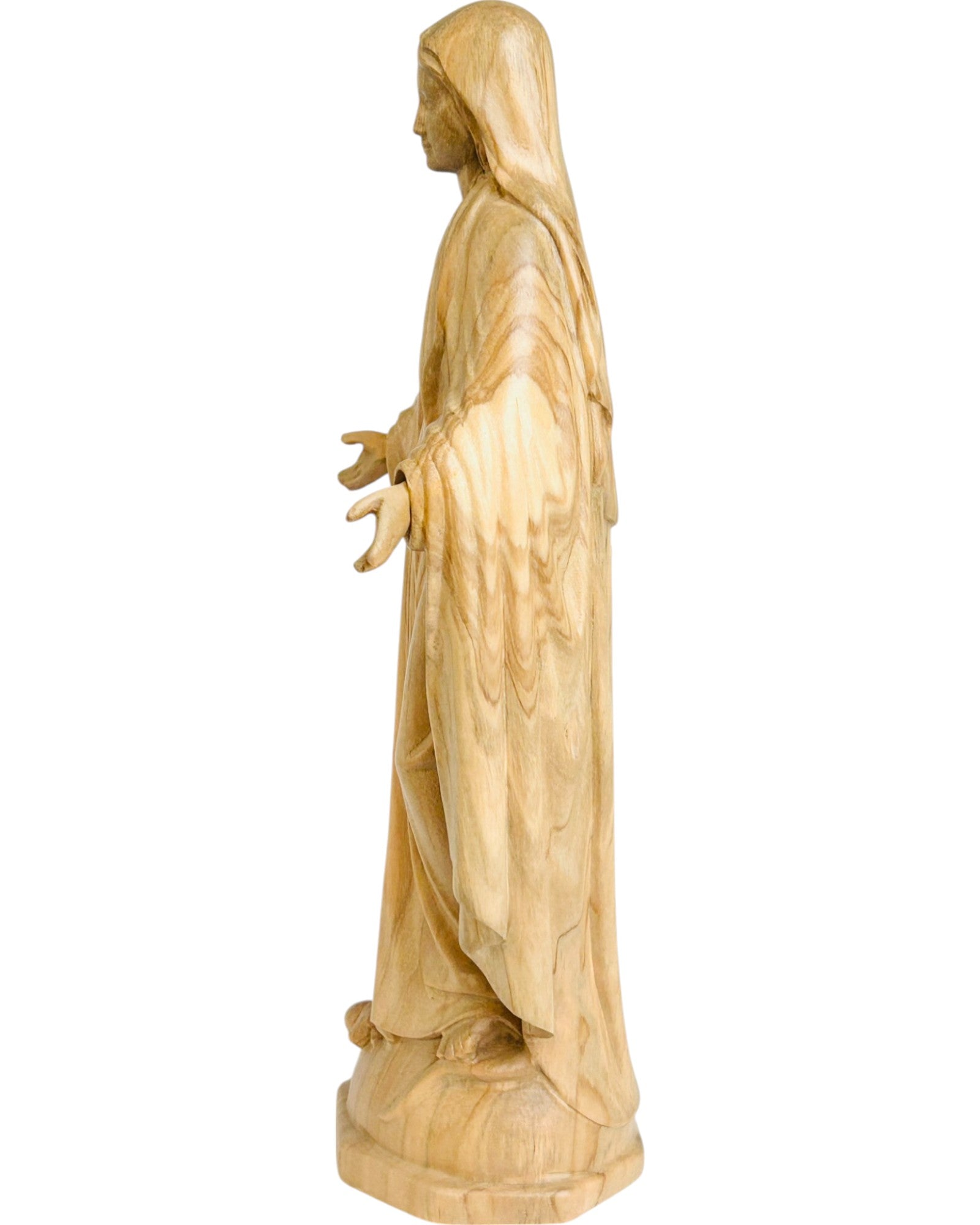 Scultura Immacolata Miracolosa – Fede scolpita nel legno