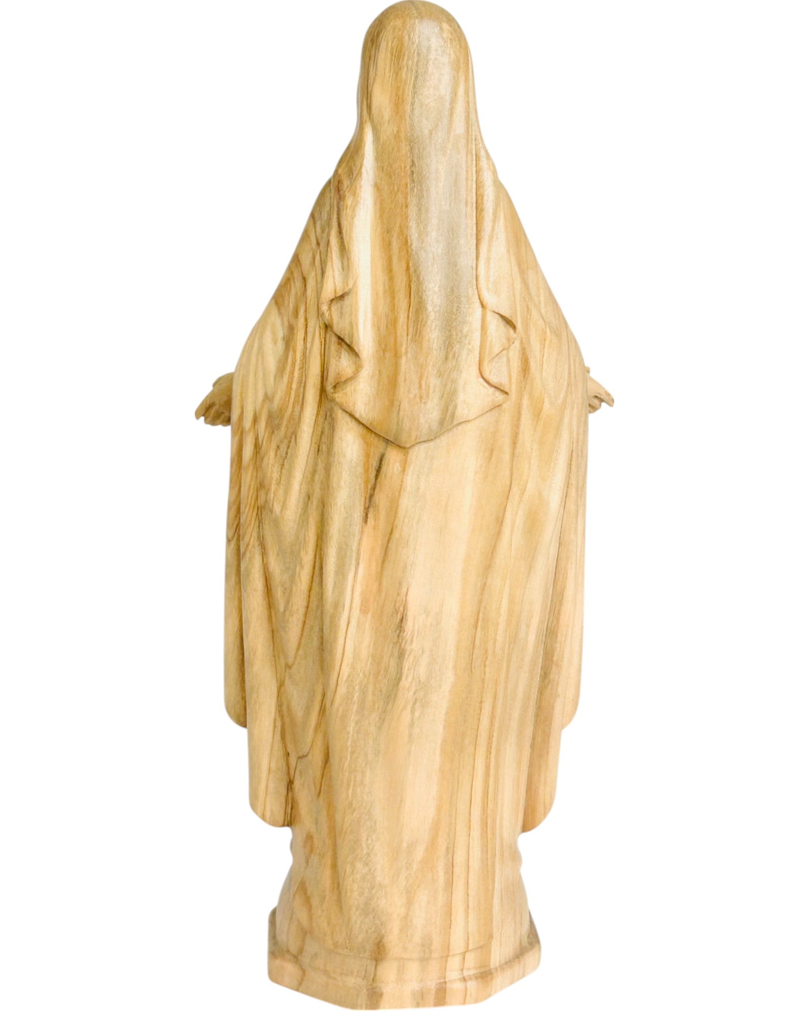 Scultura Immacolata Miracolosa – Fede scolpita nel legno