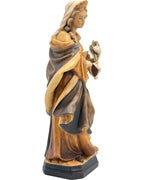 Sculpture sacrée en bois de Sainte Valère