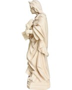Sculpture sacrée en bois de Sainte Valère