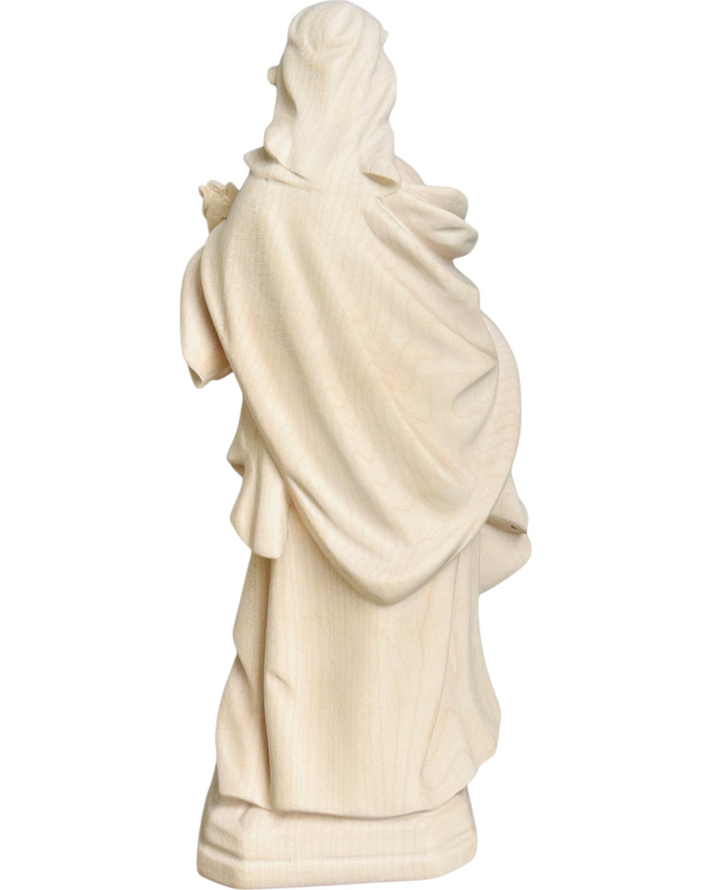 Sculpture sacrée en bois de Sainte Valère