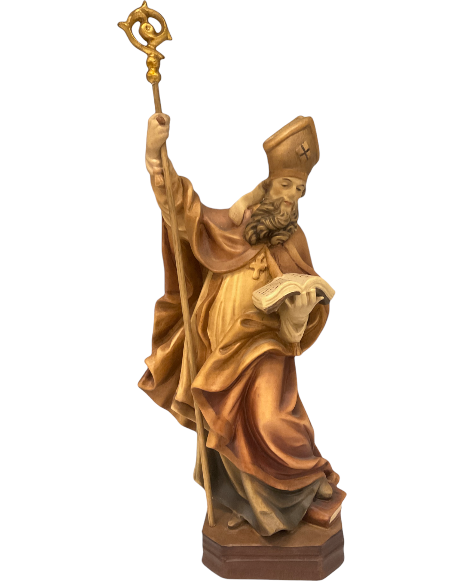 Saint Wolfram avec livre