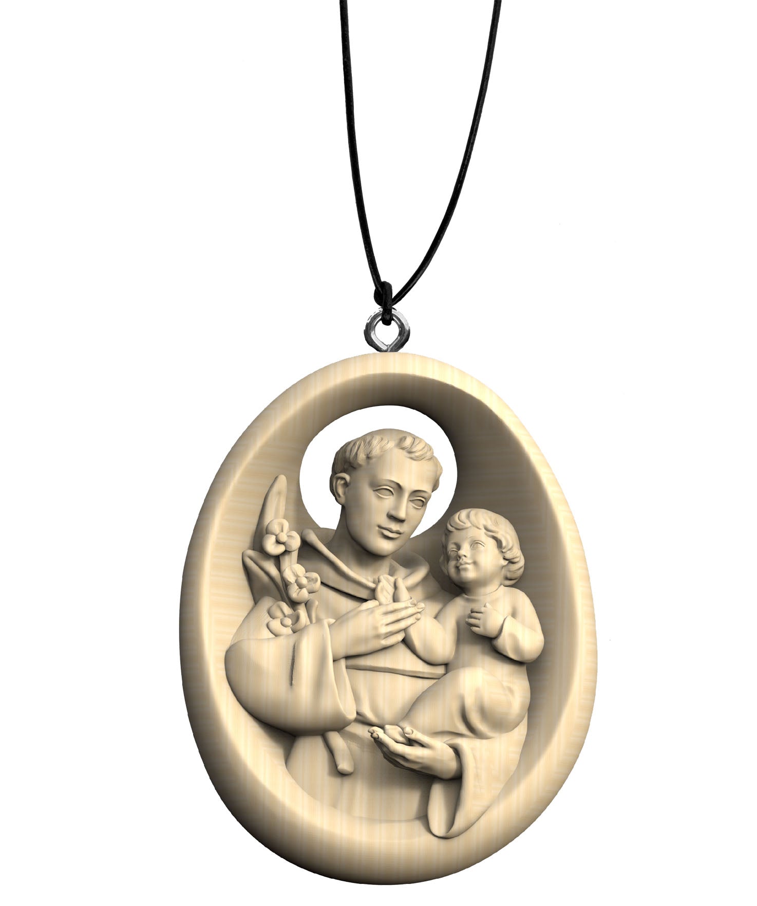 Collier avec Saint Antoine