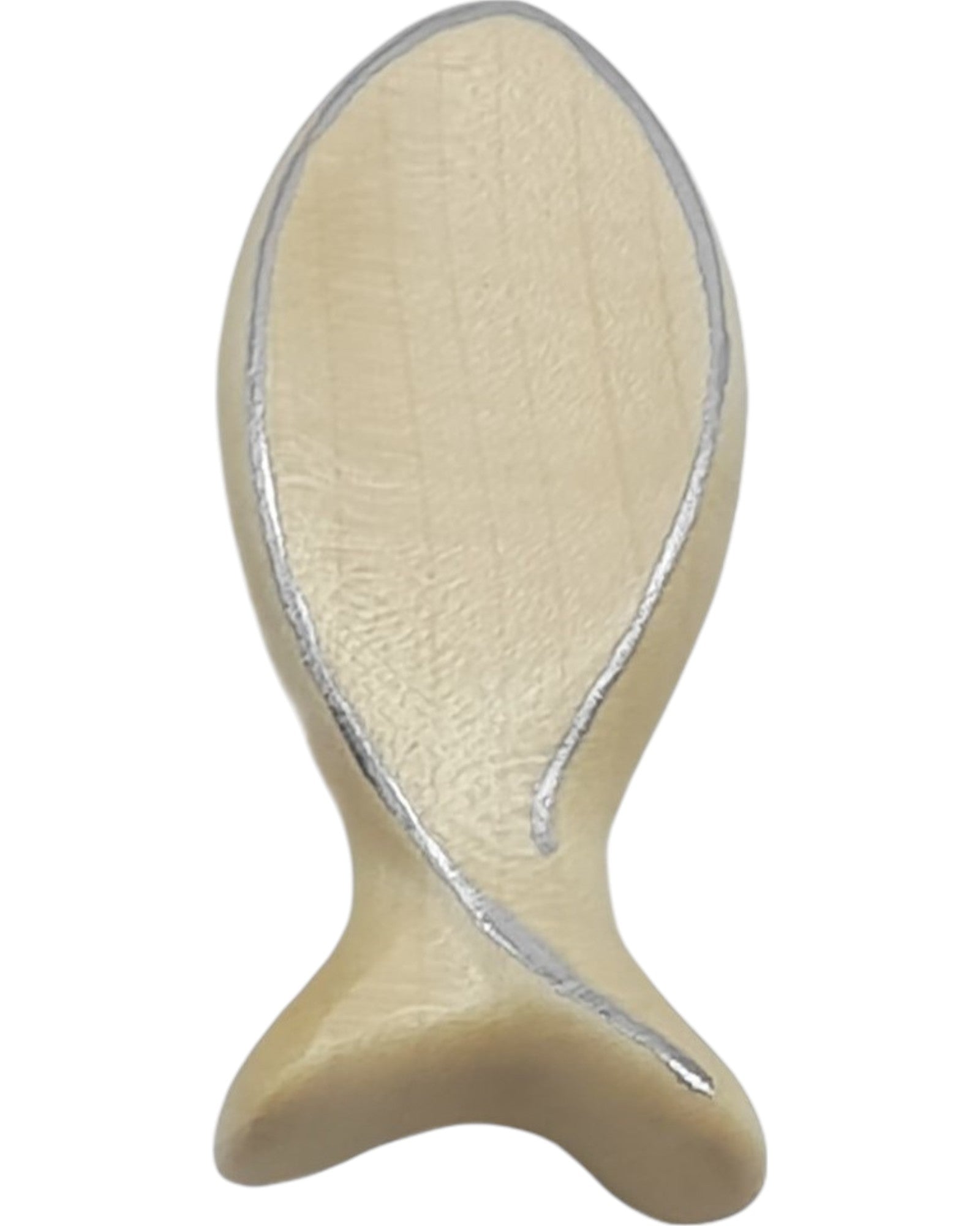 Adulamani en forme de poisson en bois