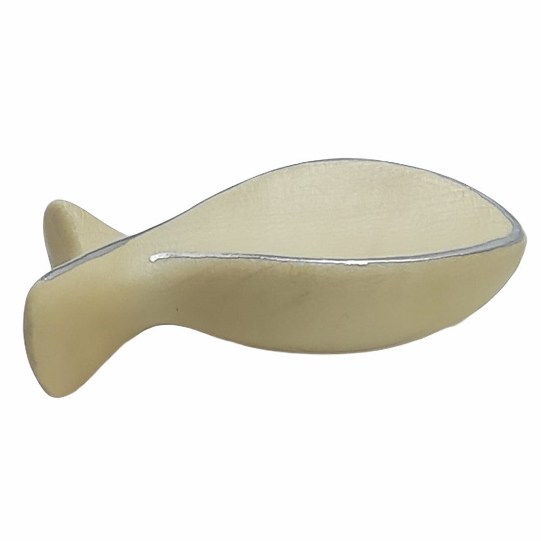 Adulamani en forme de poisson en bois