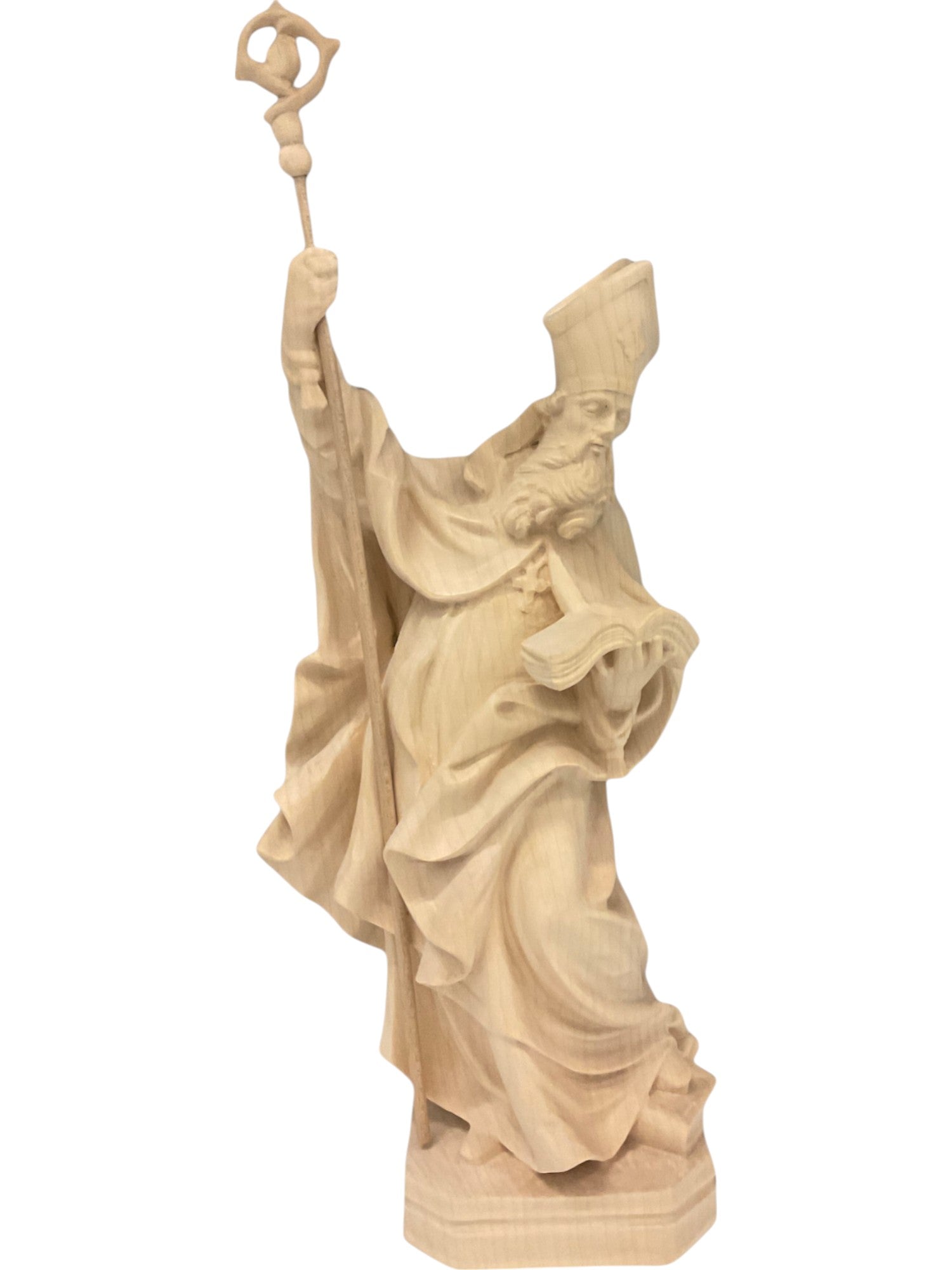 Sculpture en bois de St. Domitien