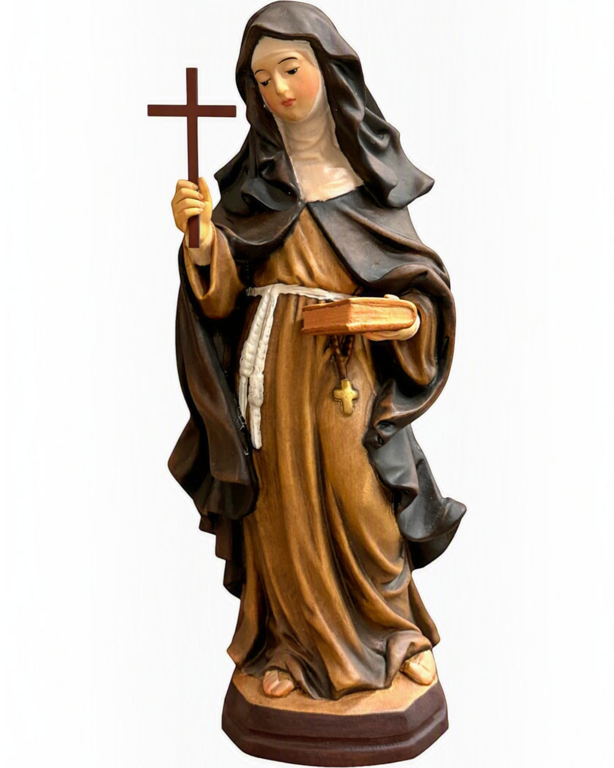 Scultura in legno di Santa Elena