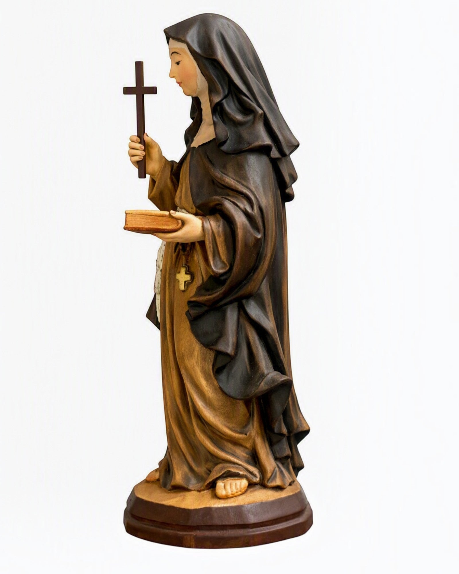 Scultura in legno di Santa Elena