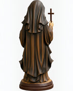 Scultura in legno di Santa Elena