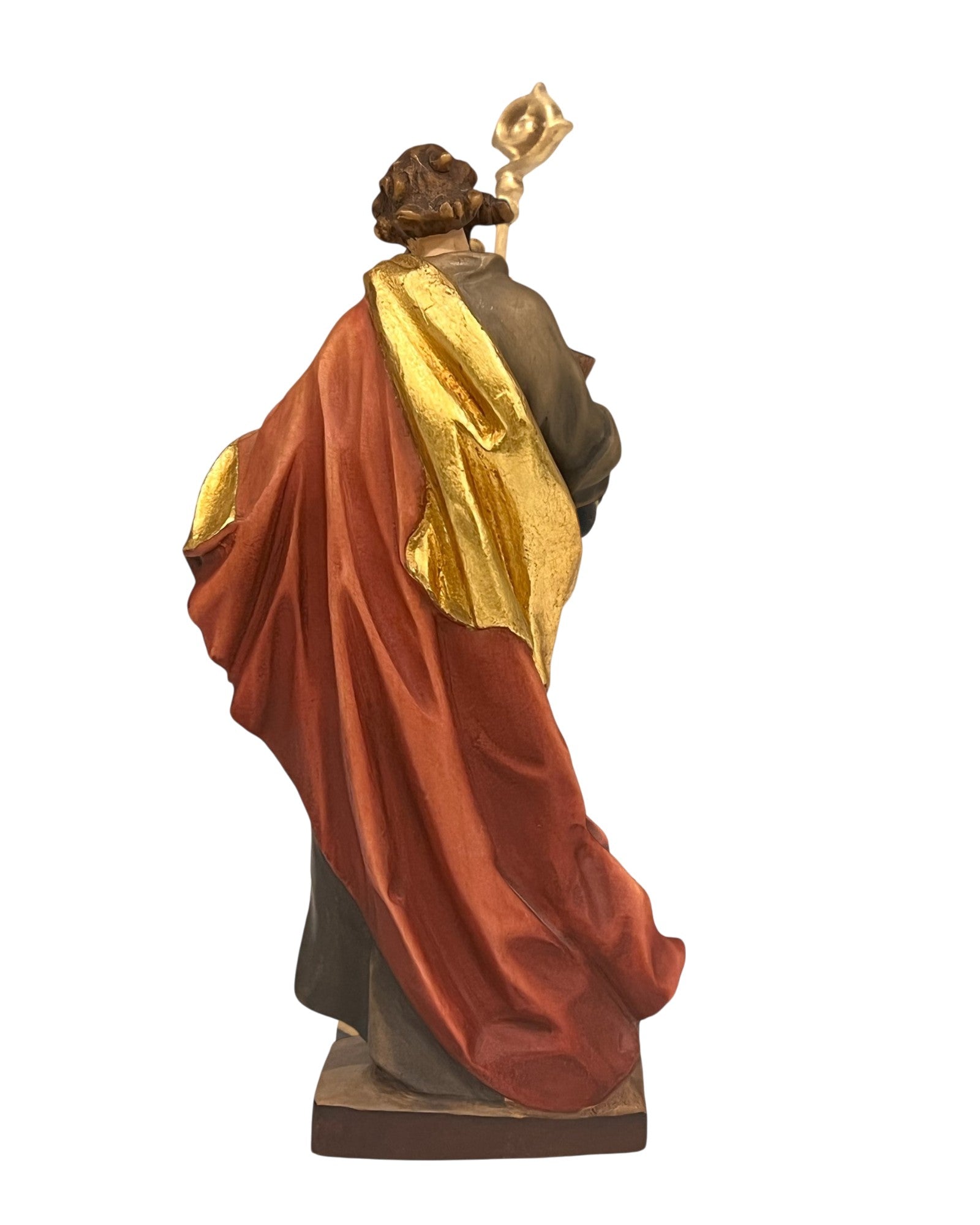 San Bernardo di Chiaravalle – Statua Artigianale Dipinta a Mano