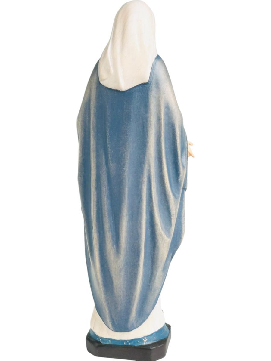 Immaculée miraculeuse en bois