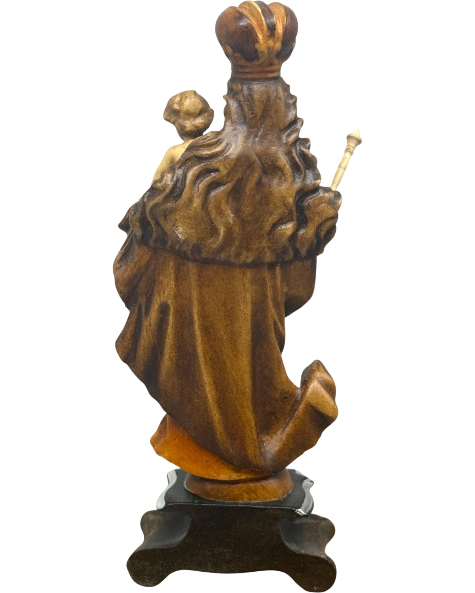 Our Lady of Bavaria in wood - color