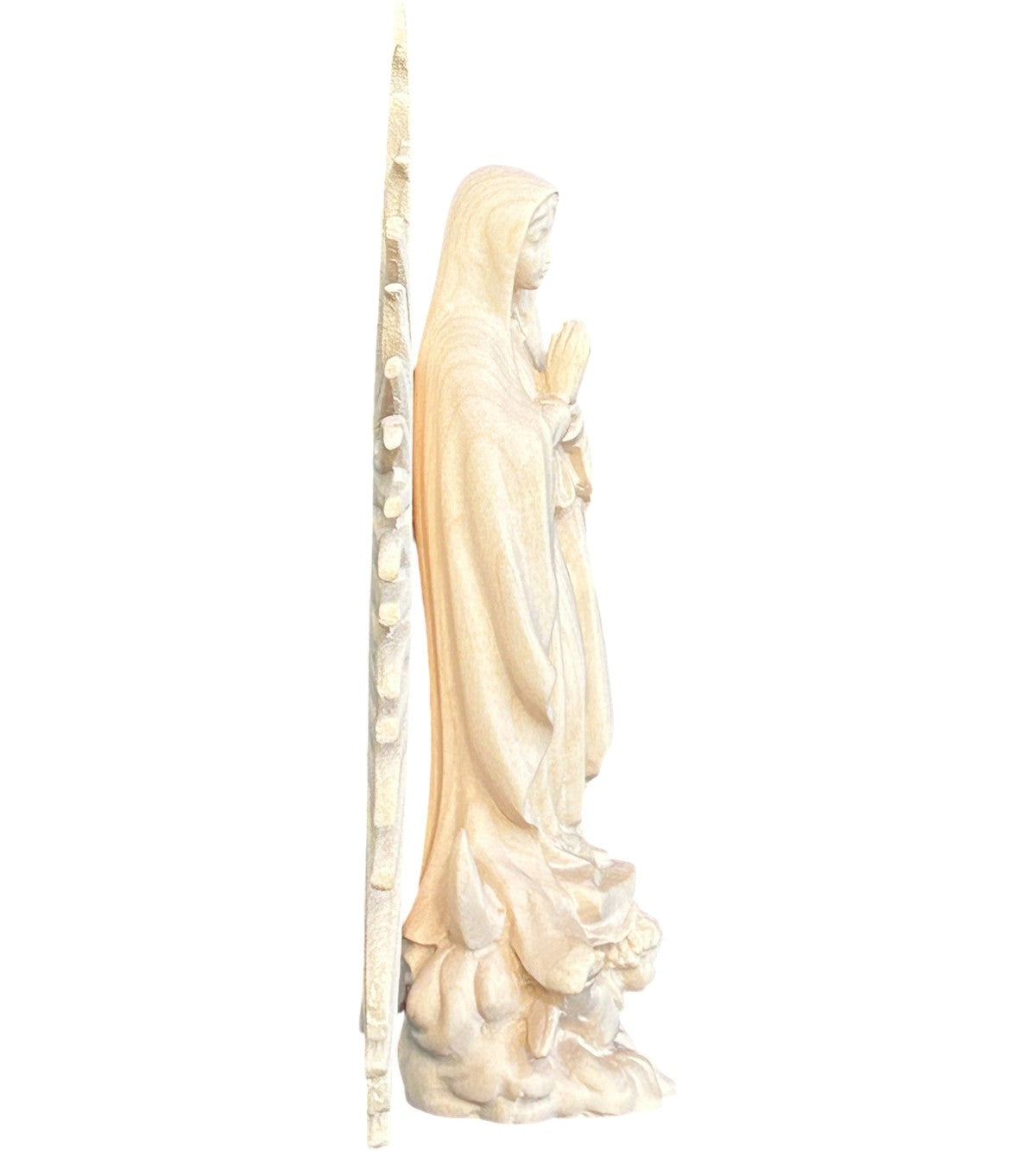 Madonna von Guadalupe aus Holz - mit Ölfarben lasiert