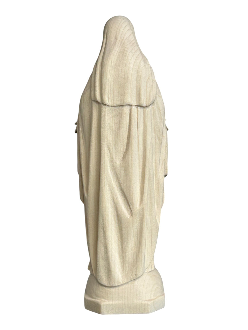 Herz Maria Statue aus Holz - mit Ölfarben lasiert