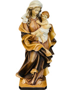 Madonna vom Herzen mit Kind - mit Ölfarben lasiert