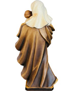 Madonna vom Herzen mit Kind - mit Ölfarben lasiert