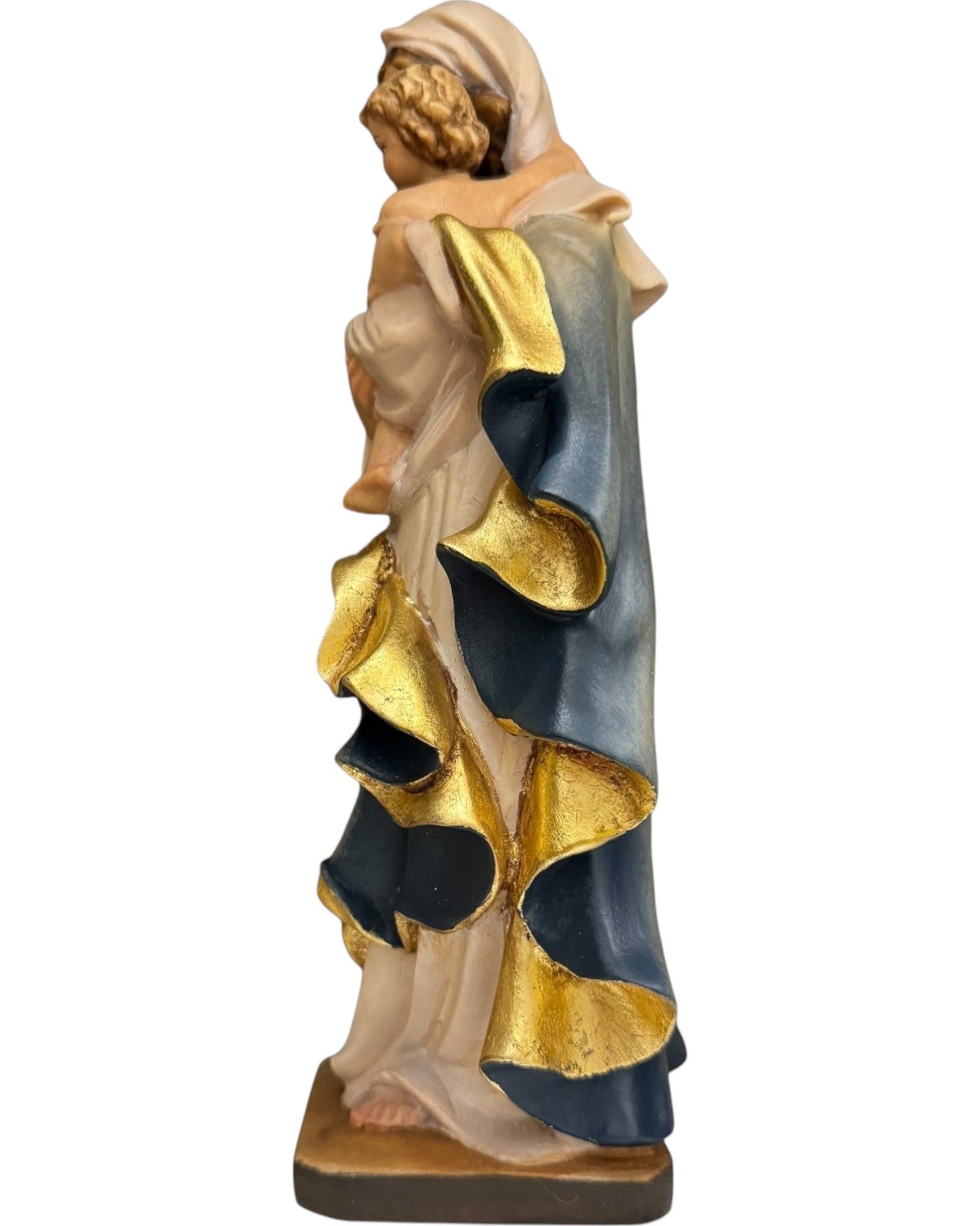Madonna vom Herzen mit Kind - mit Ölfarben lasiert