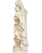Madonna vom Herzen mit Kind - mit Ölfarben lasiert